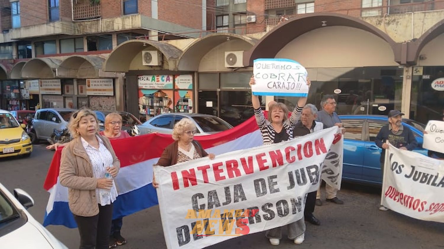Jubilados municipales se quedaron sin chipa en Semana Santa