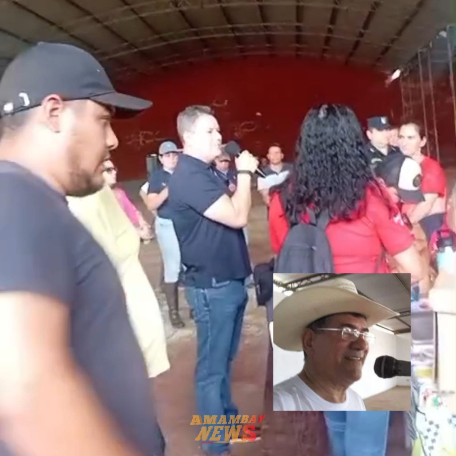 Luis Guillén y "Papichi" acusados de ser yvyjas y bloquear a comisión vecinal en Fortuna Guazú