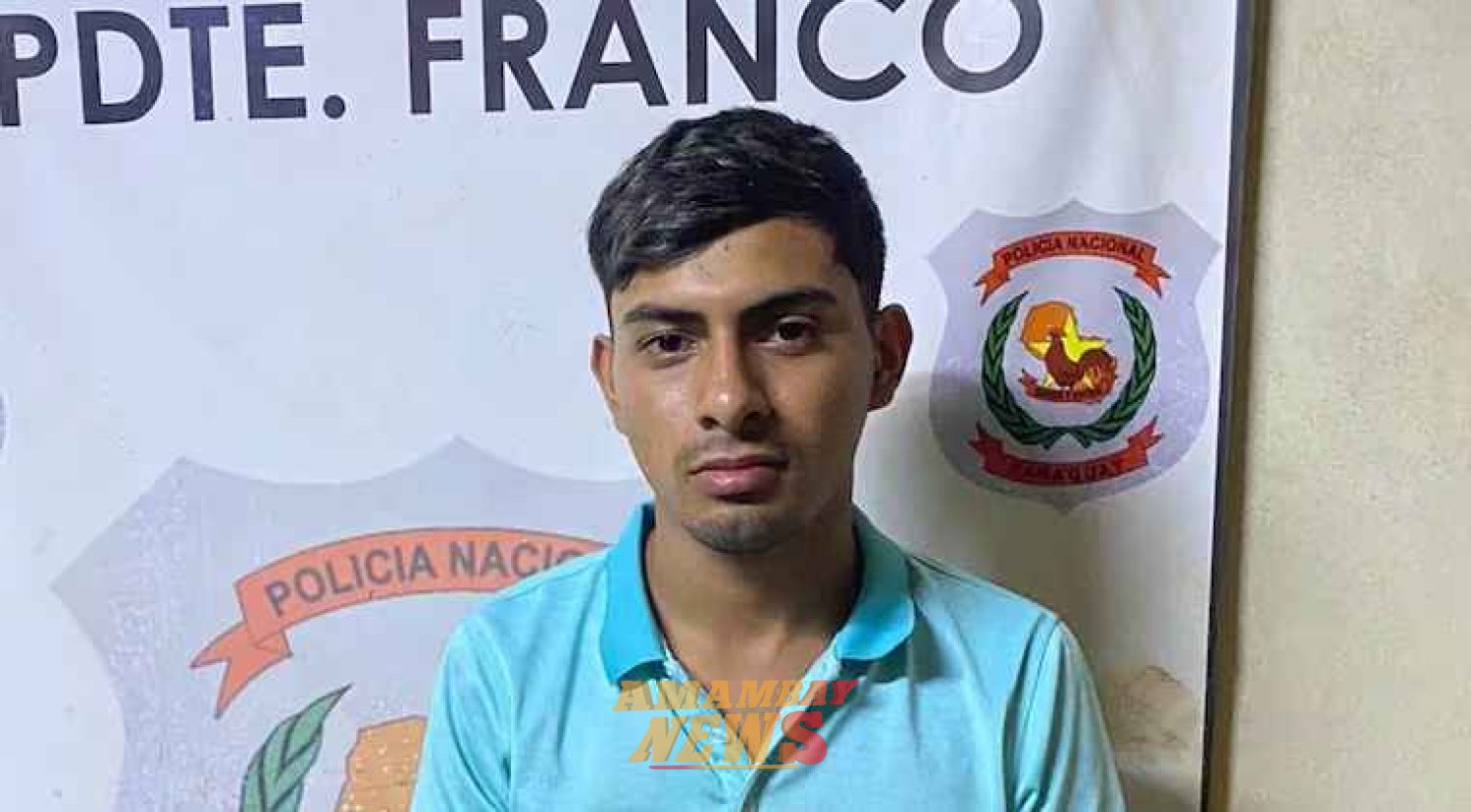 Joven ebrio fue detenido tras realizar amenazas con un arma