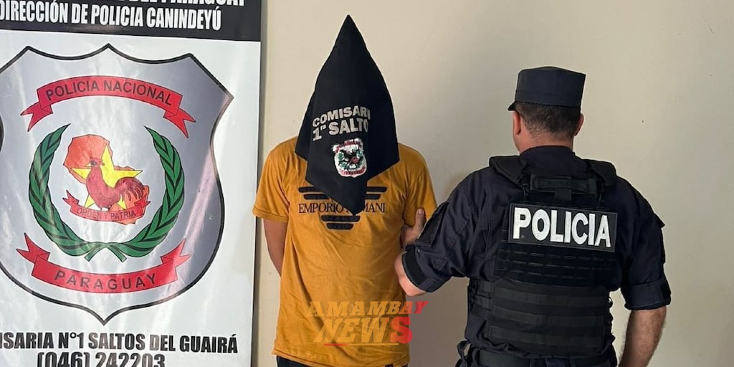 Cae “El Cerrajero”, implicado en millonario robo de adelgazantes en Saltos del Guairá