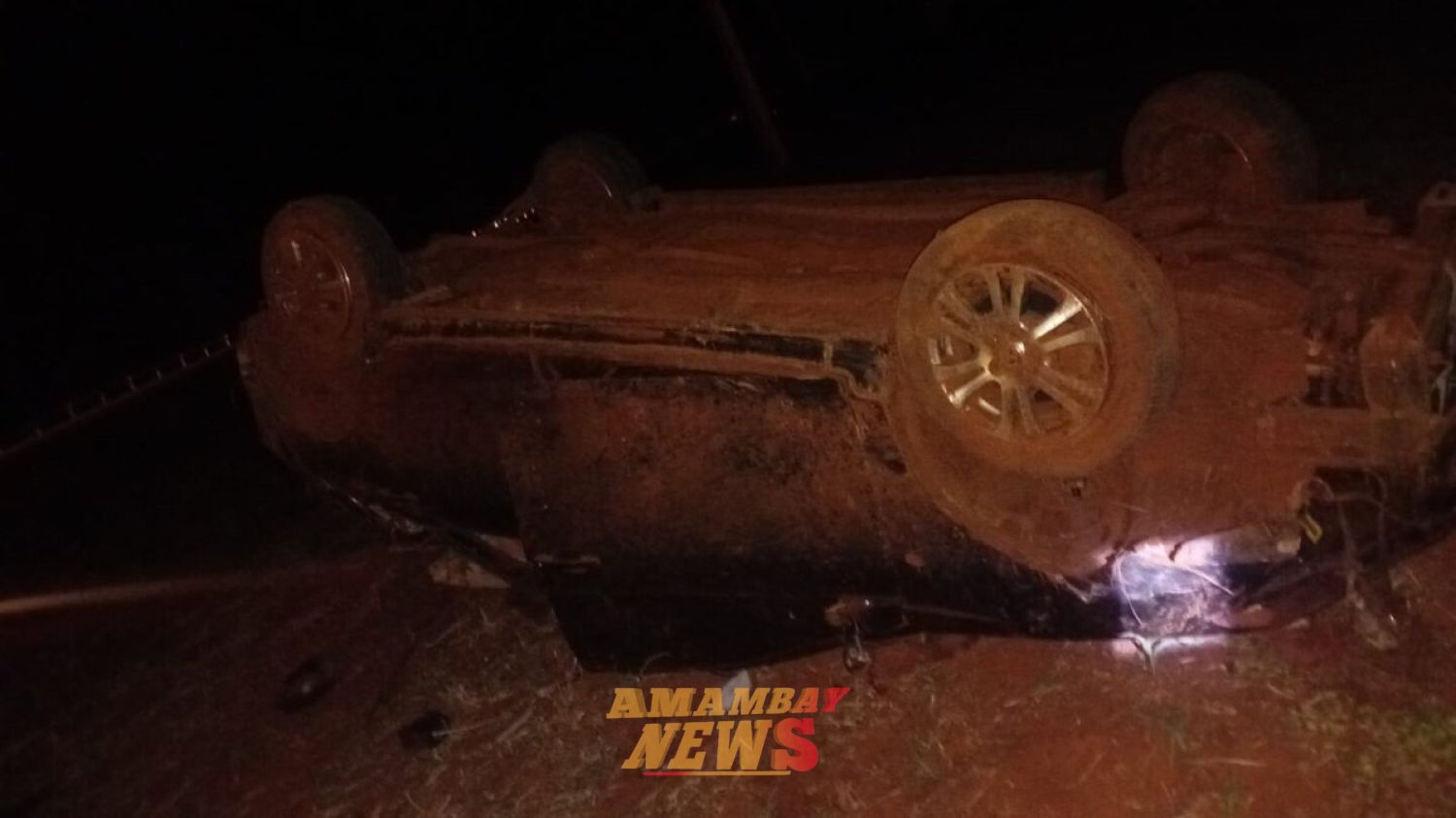 Joven agricultor muere tras perder el control de su auto y volcar en Mbaracayú