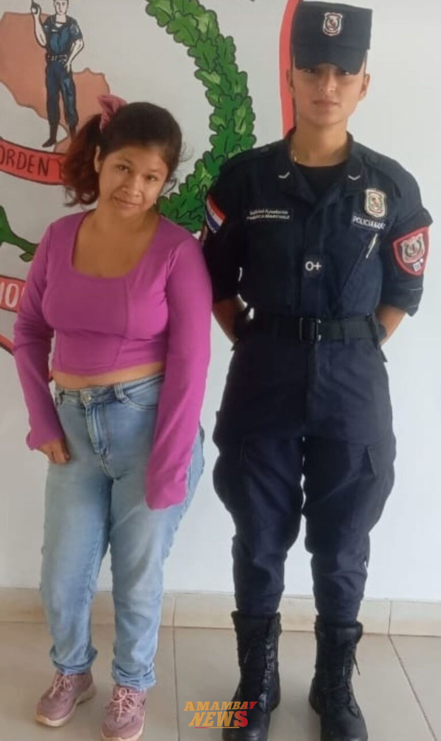 Encuentran a joven buscada caminando sobre ruta en zona rural de Loreto