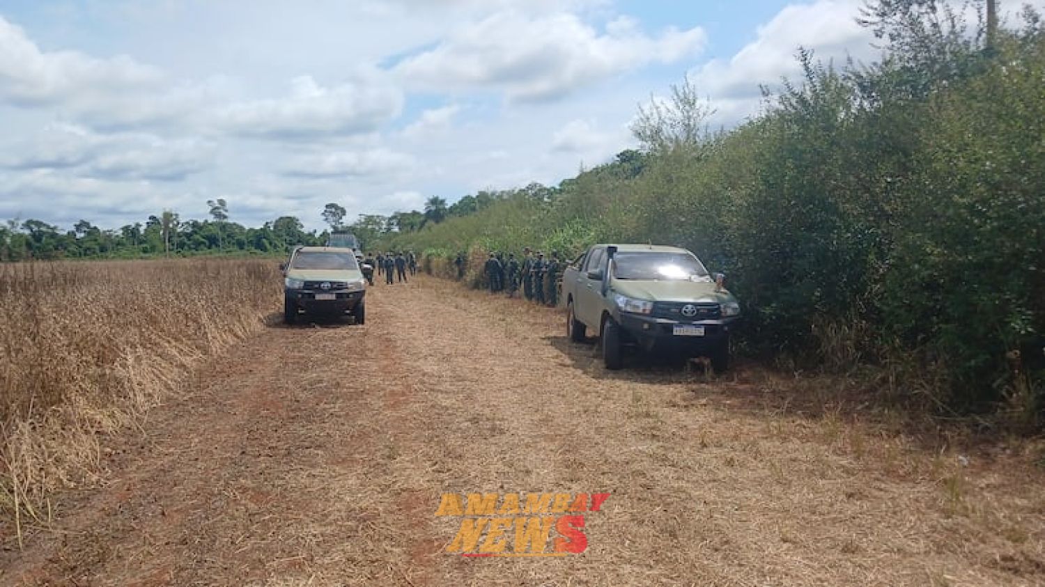 Incursionan en zona del secuestro de Almir de Brum