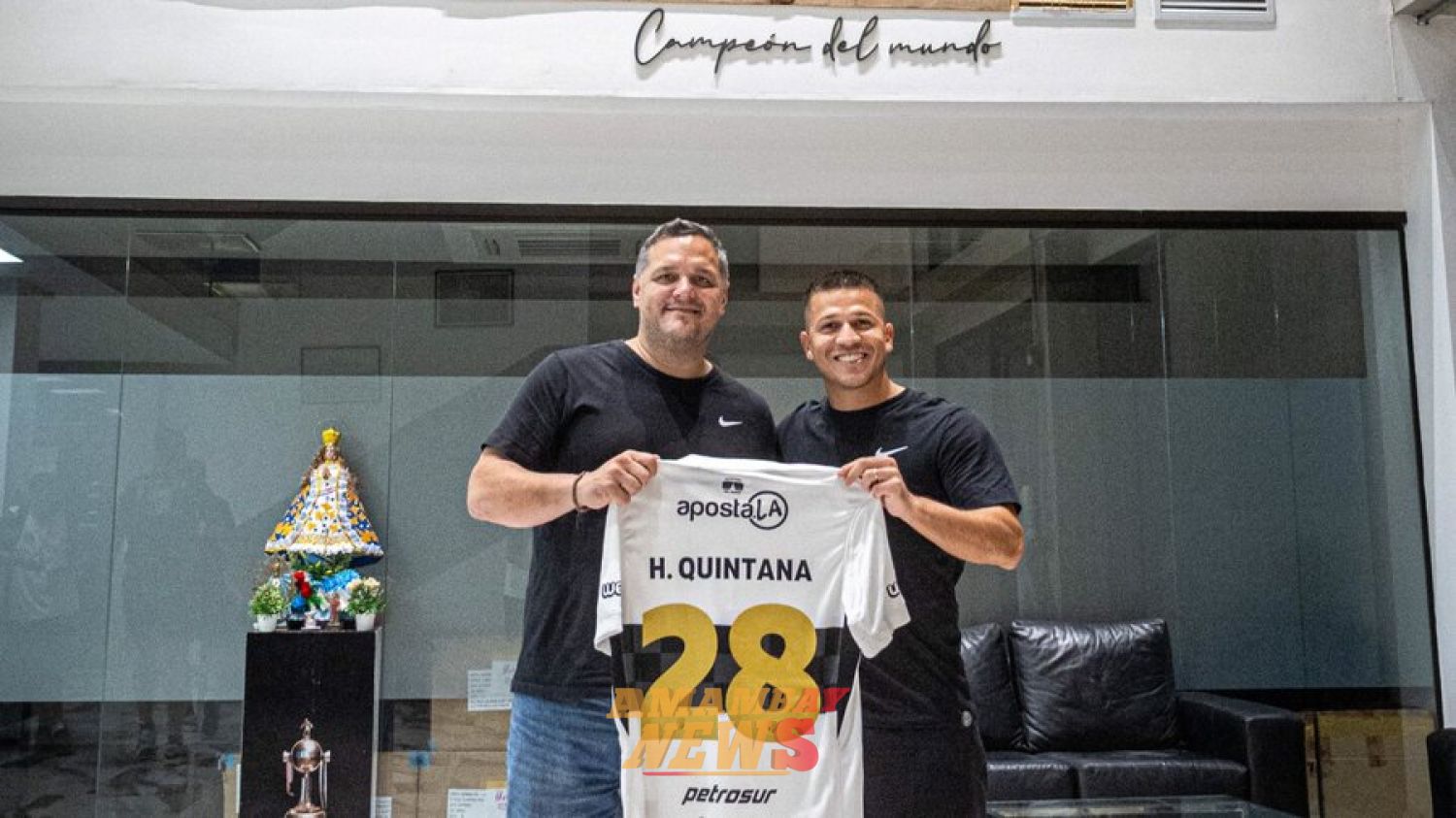 Olimpia renueva con Hugo Quintana