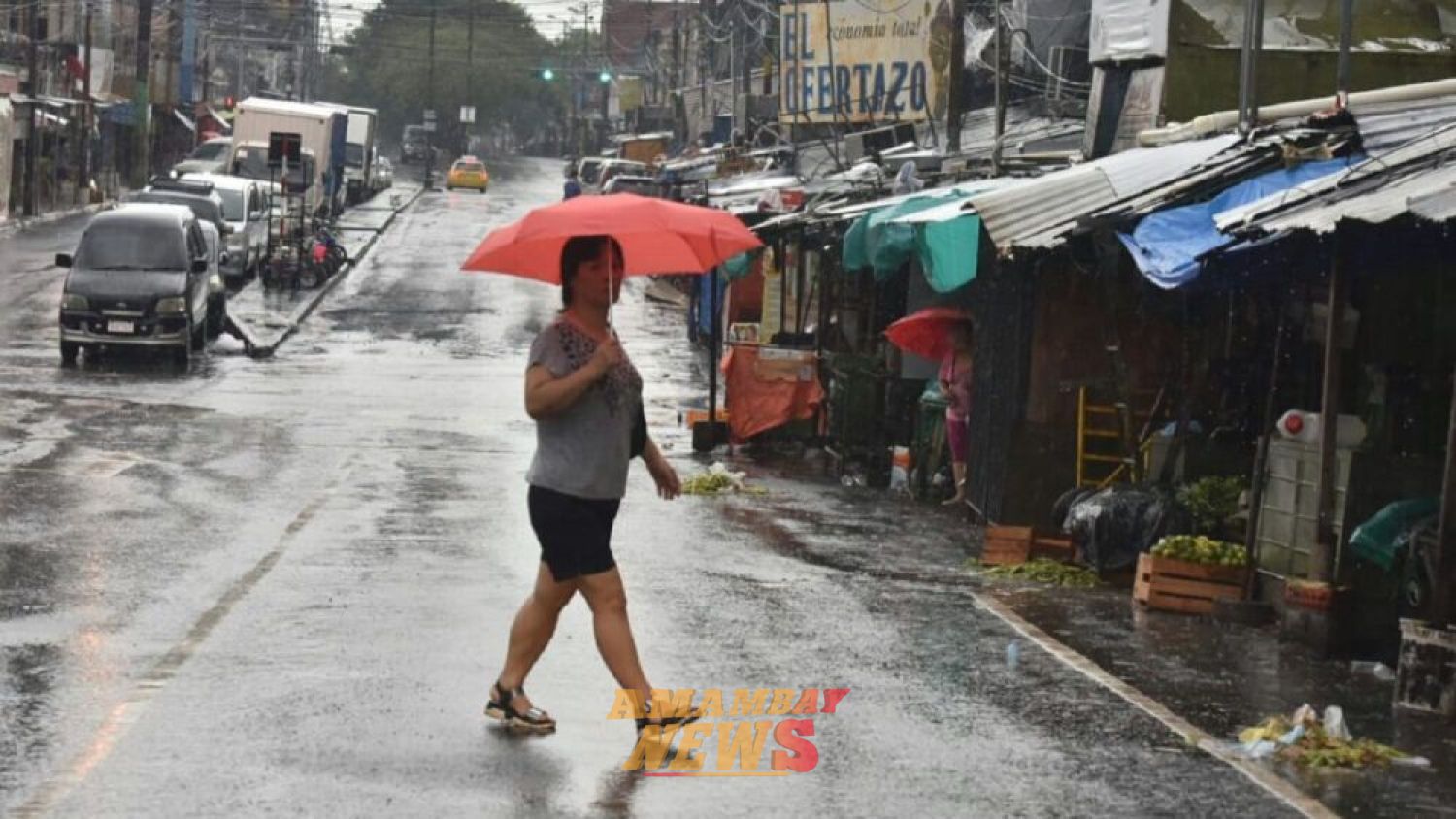 Martes cálido, lluvioso y con tormentas eléctricas en Paraguay