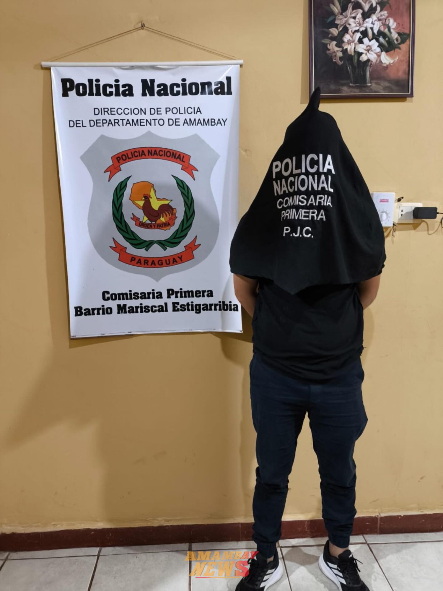 PJC: Detienen a hombre con arresto domiciliario tras presentarse en comisaría para gestionar certificado