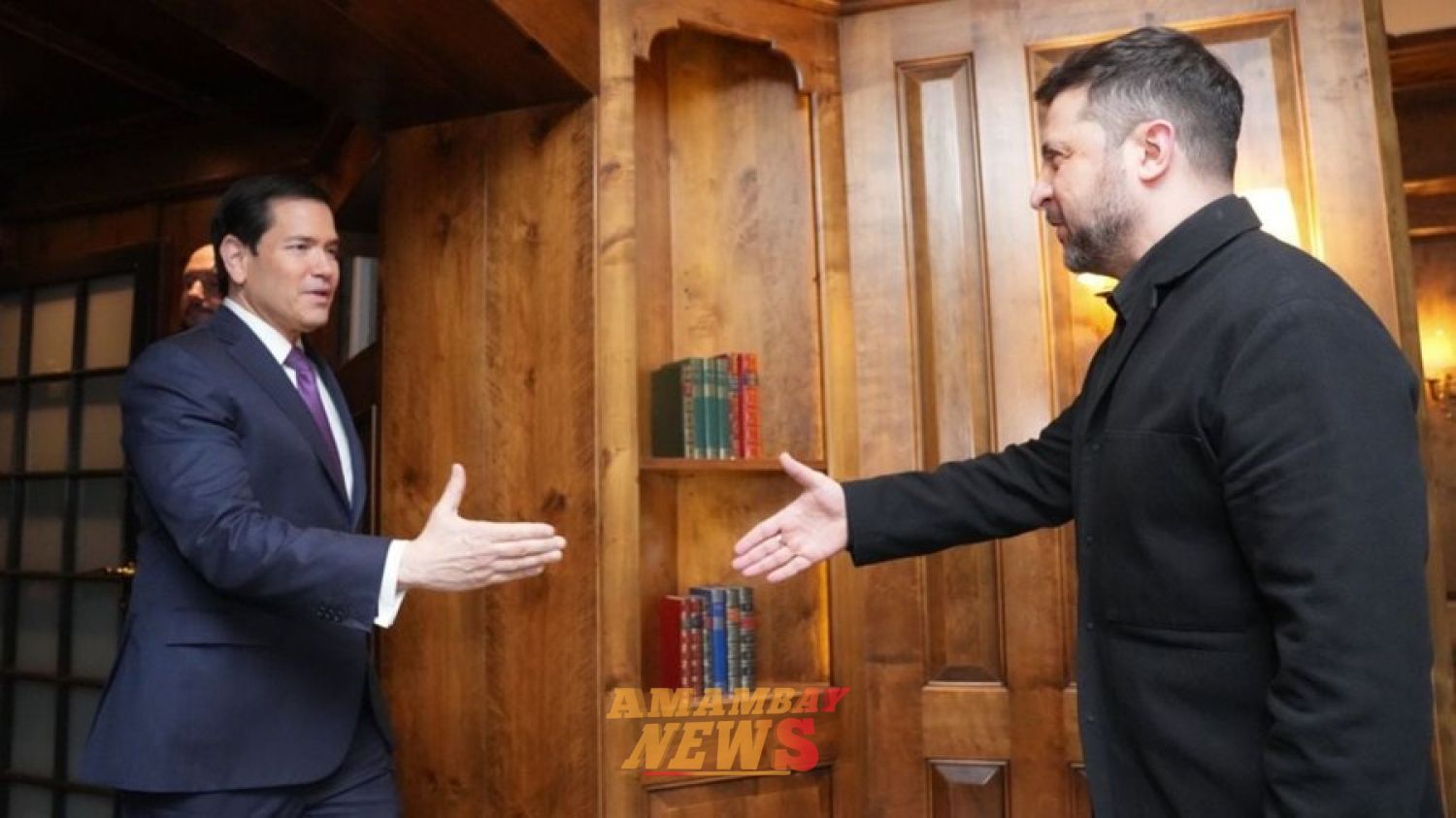 Zelenski se reúne con Marco Rubio en Alemania para discutir el plan de paz con Rusia