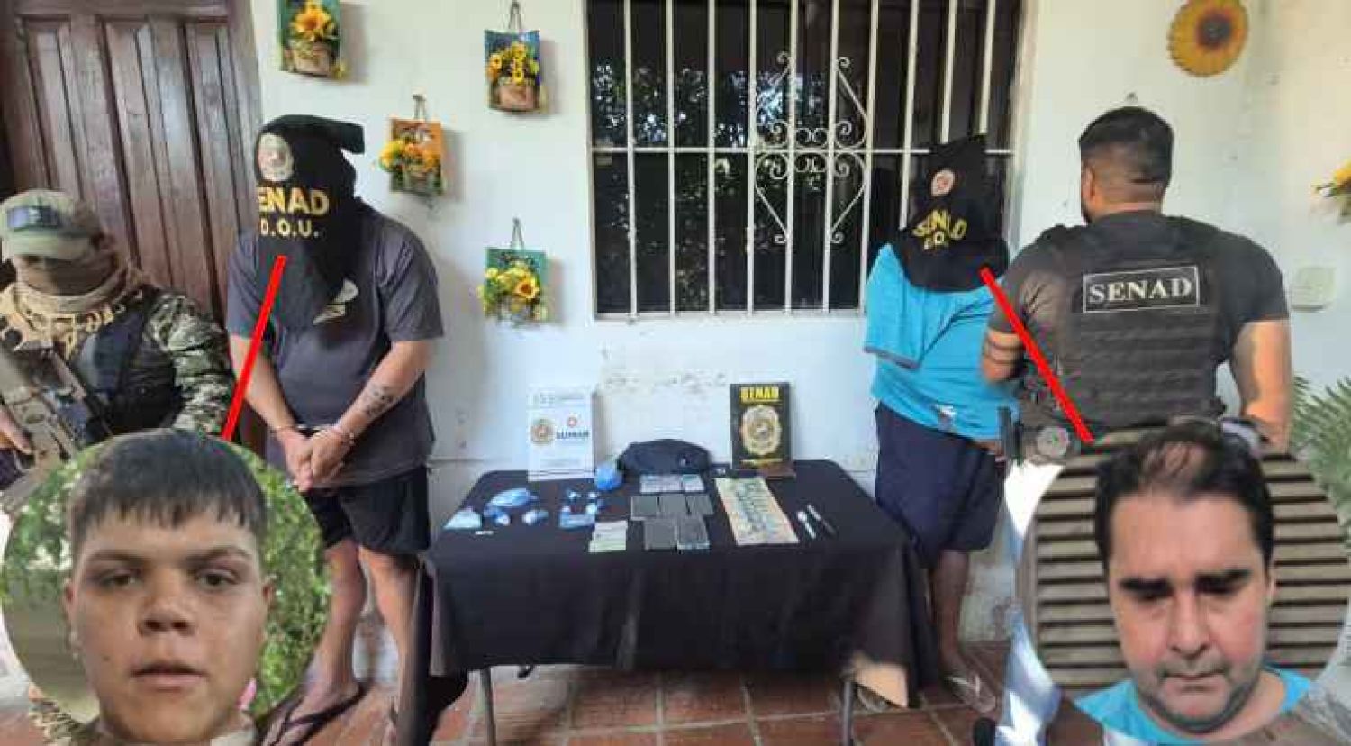 Capturan a jefe de barra brava de Cerro por microtráfico en Ñemby