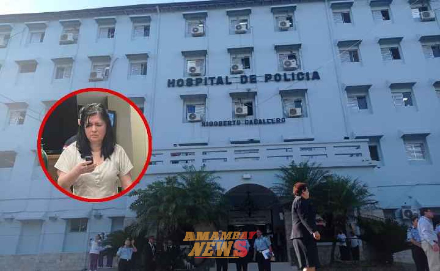 Dalia López no presenta cuadro grave que requiera internación, según directora del Hospital de Policía