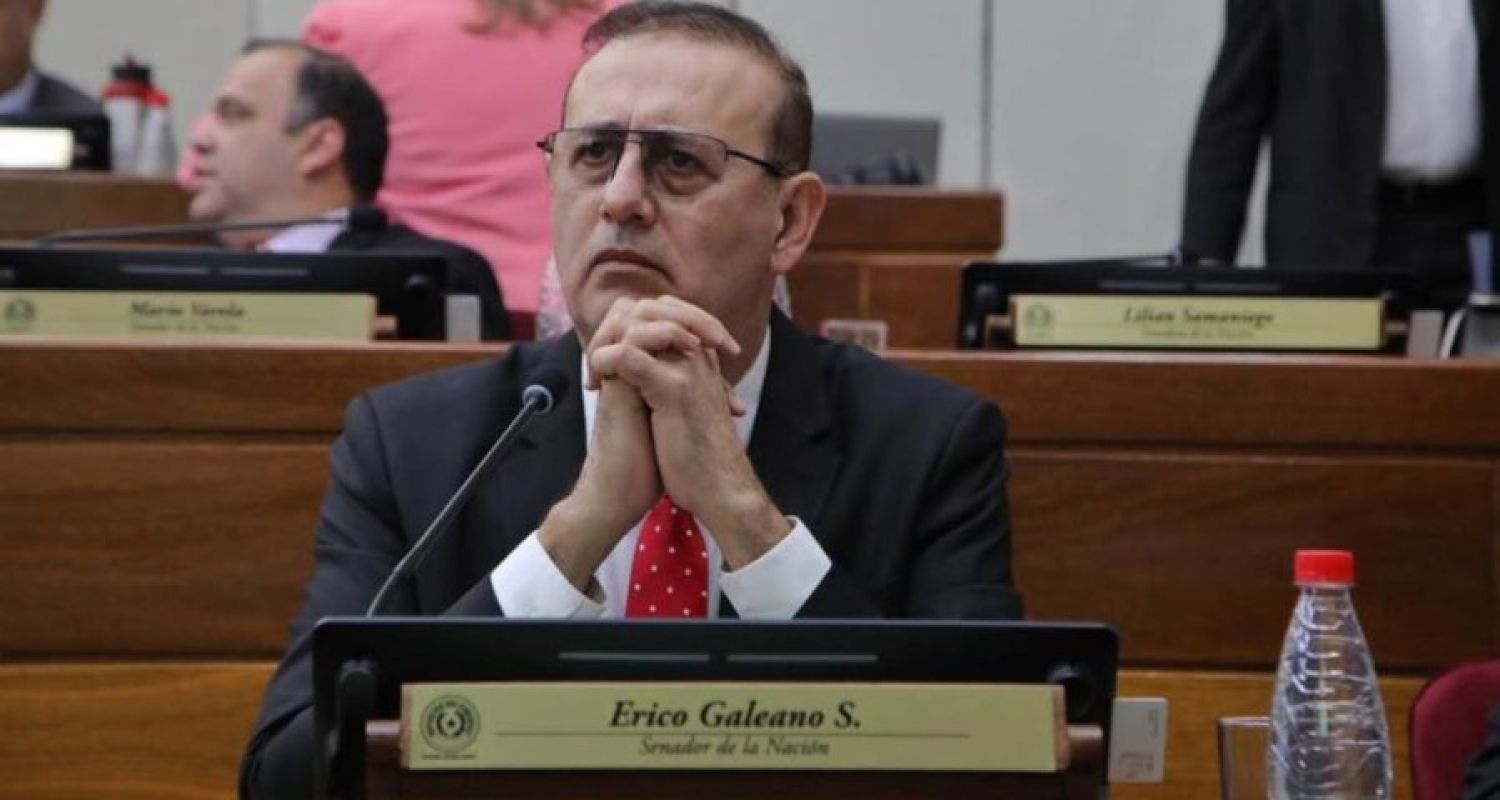 Senador denuncia que el permiso a Erico Galeano viola la Constitución y apunta a un blindaje político