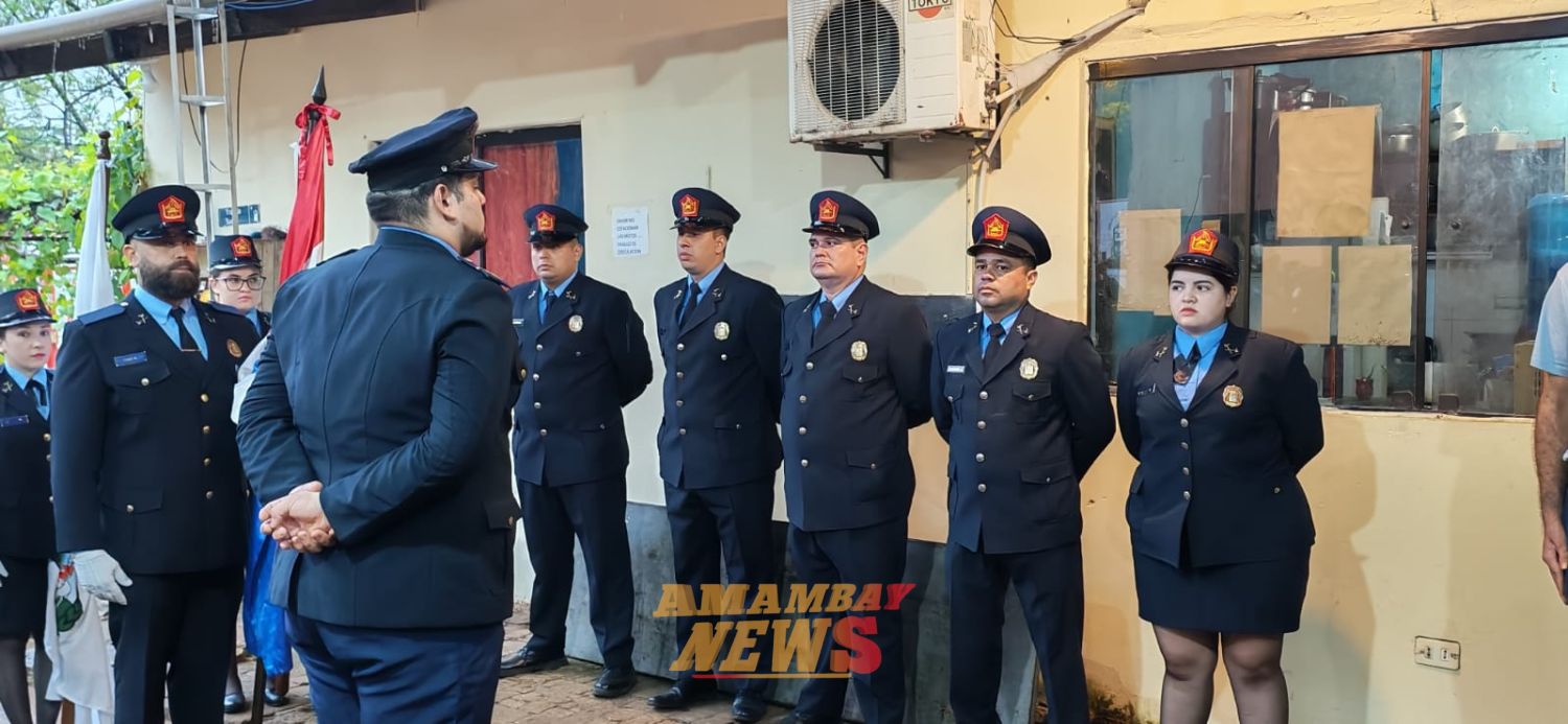 Lambaré suma nuevos integrantes a sus filas de Bomberos Voluntarios