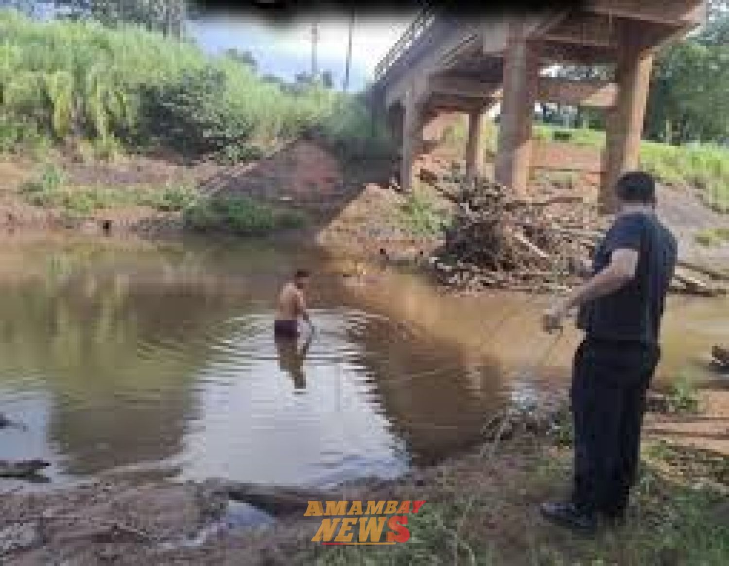 Rescatan cuerpo sin vida de joven de 21 años que desapareció en aguas del río Aquidabán