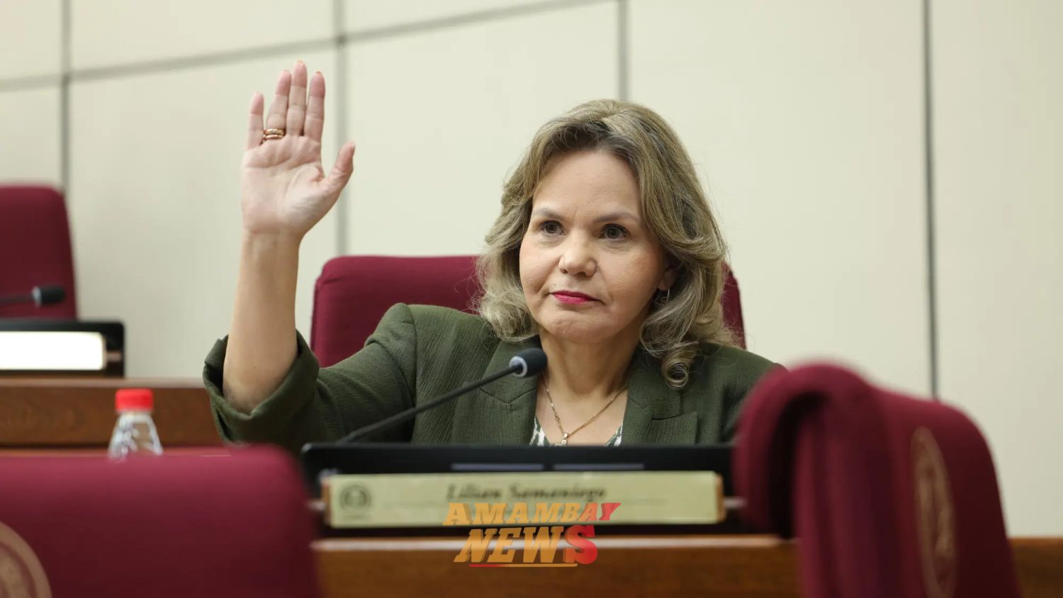 Lilian Samaniego cambia de parecer: Chaqueñito ya no puede estar un minuto más en el Senado