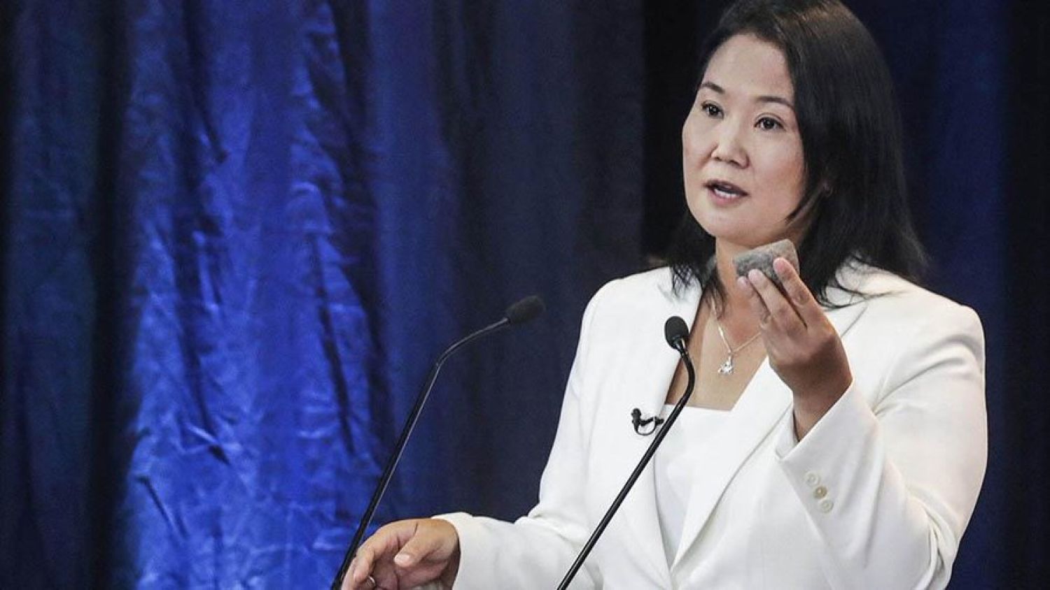 Fujimori considera "razonable" la propuesta de López Aliaga de celebrar "elecciones complementarias"