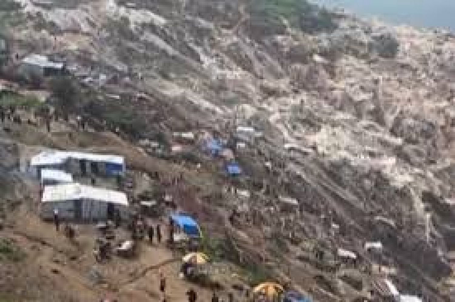 Al menos 300 muertos en deslizamiento de tierra en el Congo
