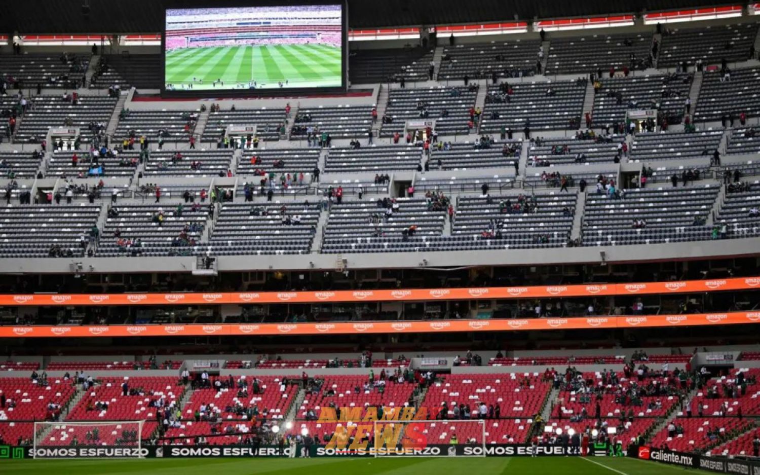 Muere un aficionado al caer de las gradas en la reapertura del Estadio Azteca, sede del Mundial