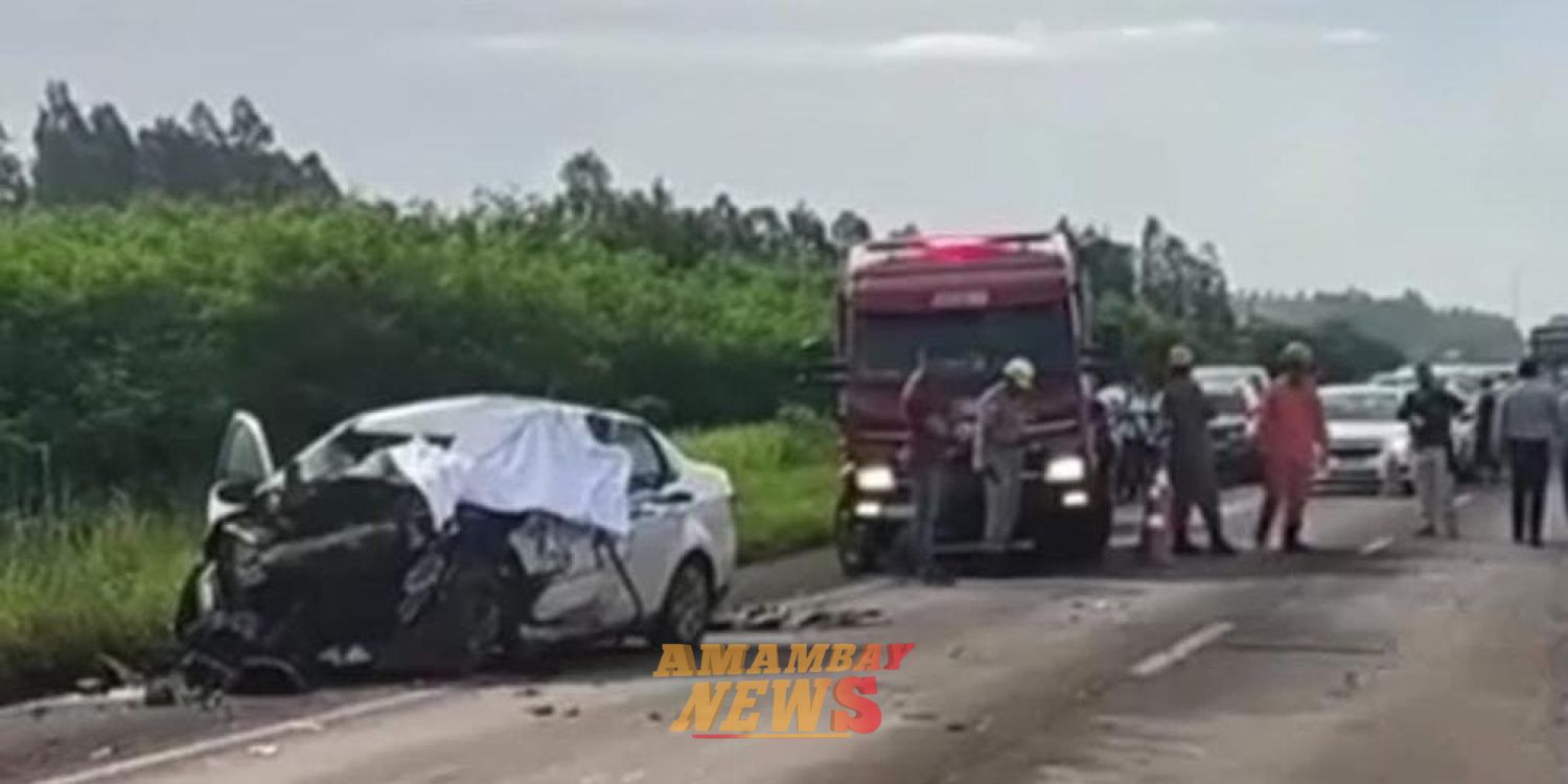 Choque fatal en Ponta Porã: un muerto tras colisión entre un automóvil y un camión en la BR-463