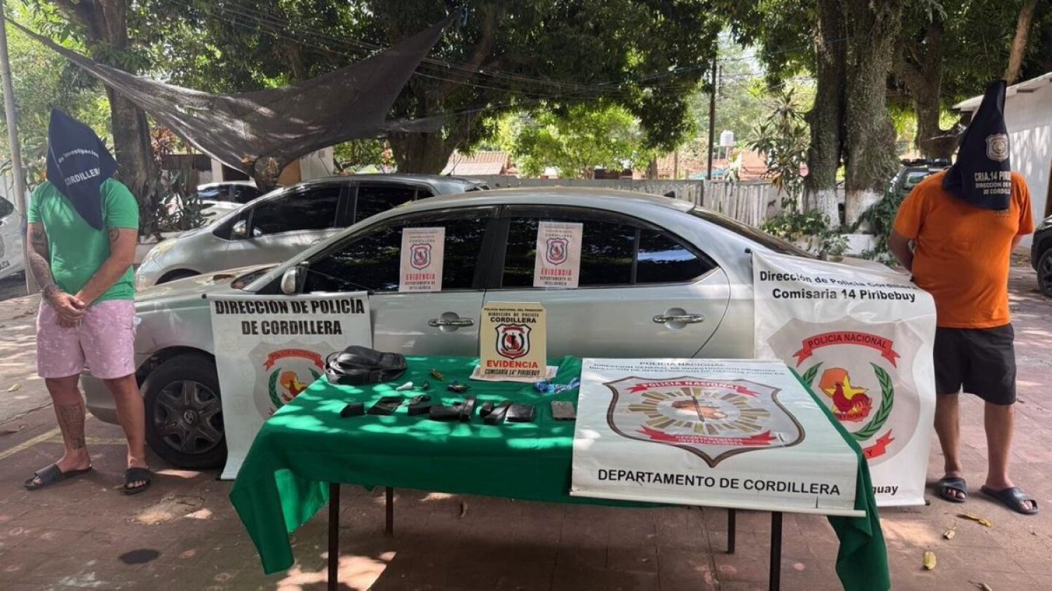 Un policía y presunto cómplice son detenidos por robo de vehículo