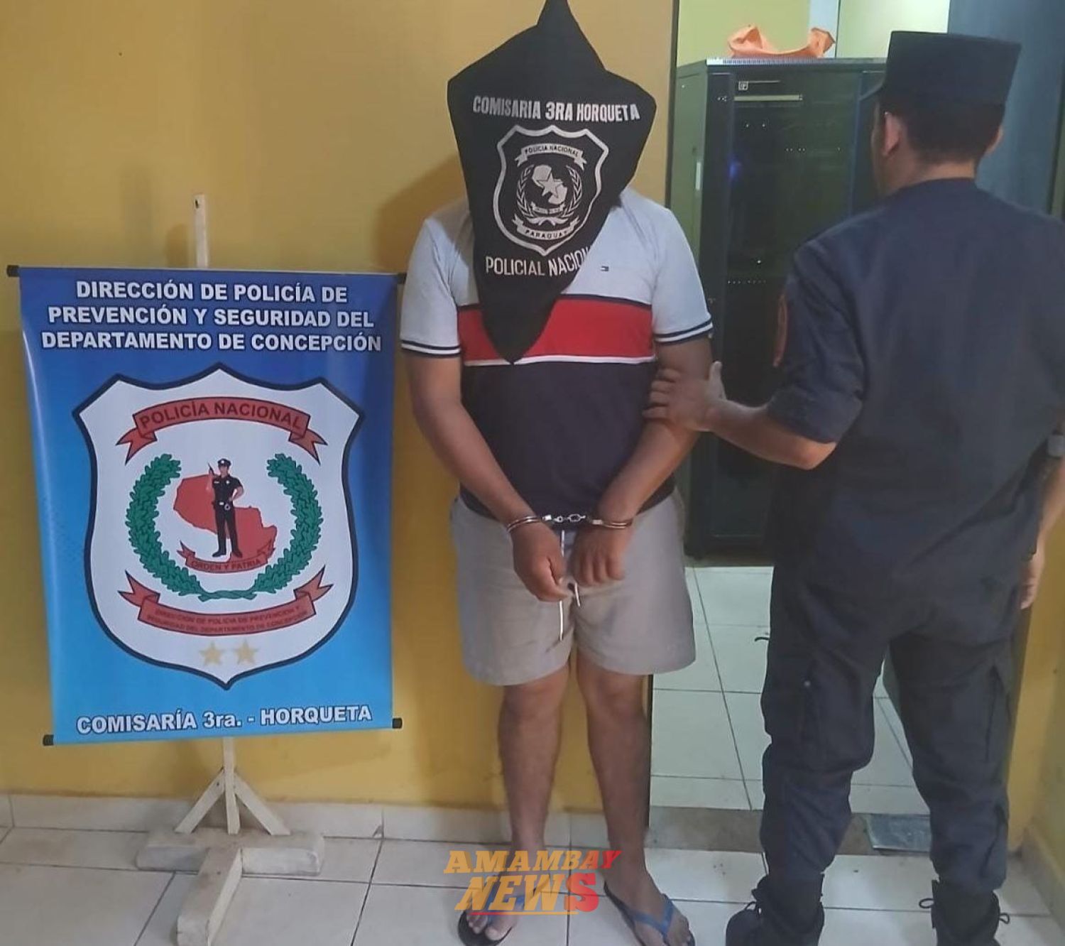 Detienen a un hombre por presunta violencia familiar en Horqueta