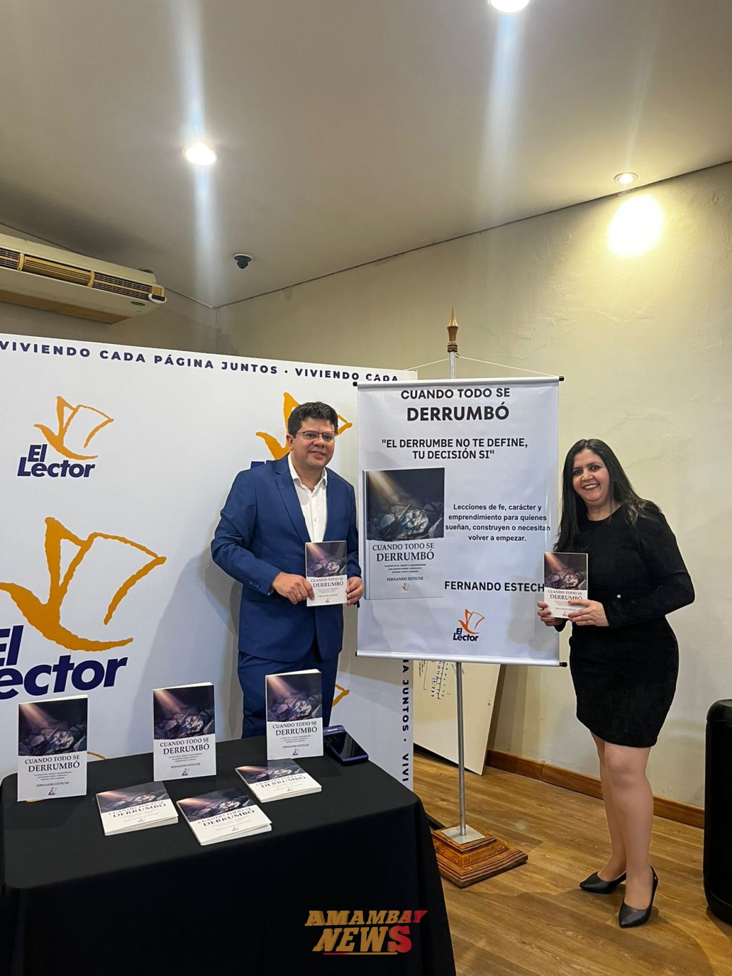 VIDEO: Fernando Esteche presentó su libro "Cuando todo se derrumbó"