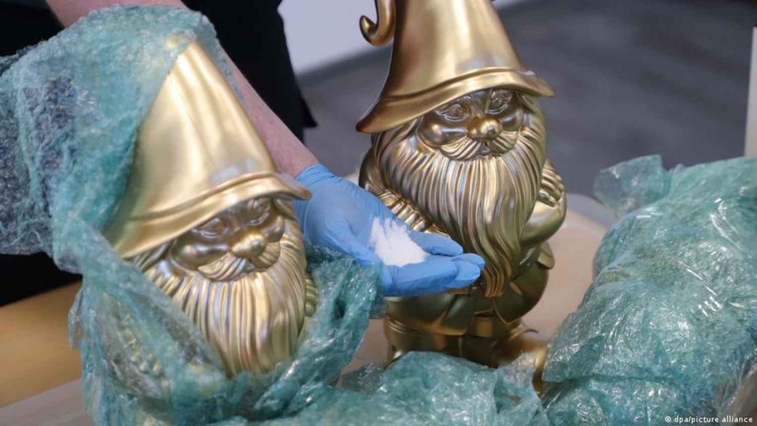 Interceptan en Alemania cargamento de ketamina en gnomos