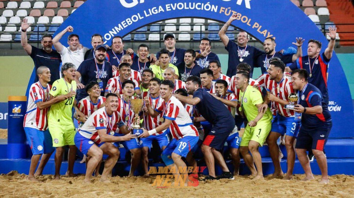 Los Pynandi se prepara para la Liga Evolución de fútbol de playa