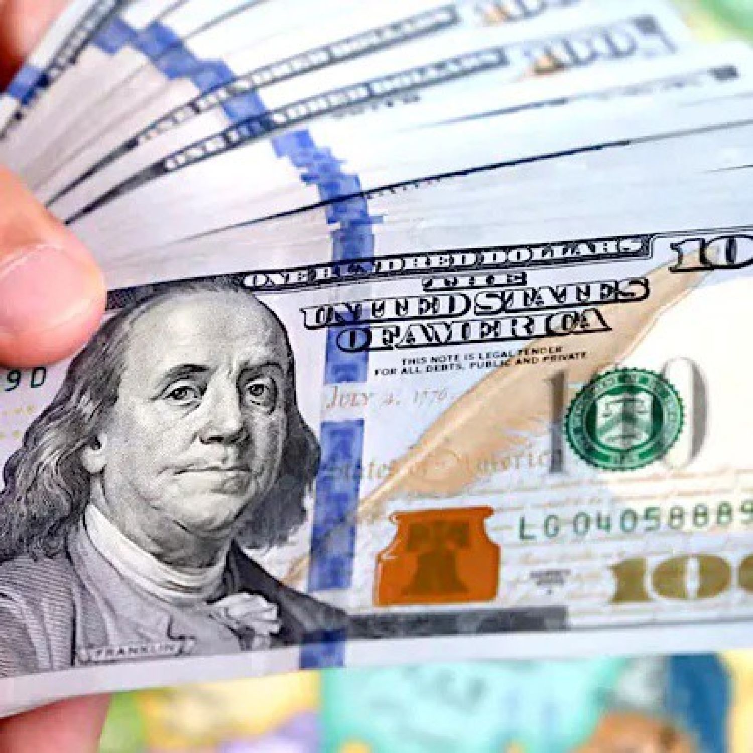 Dólar cayó a G. 6.450 al cierre de la semana.