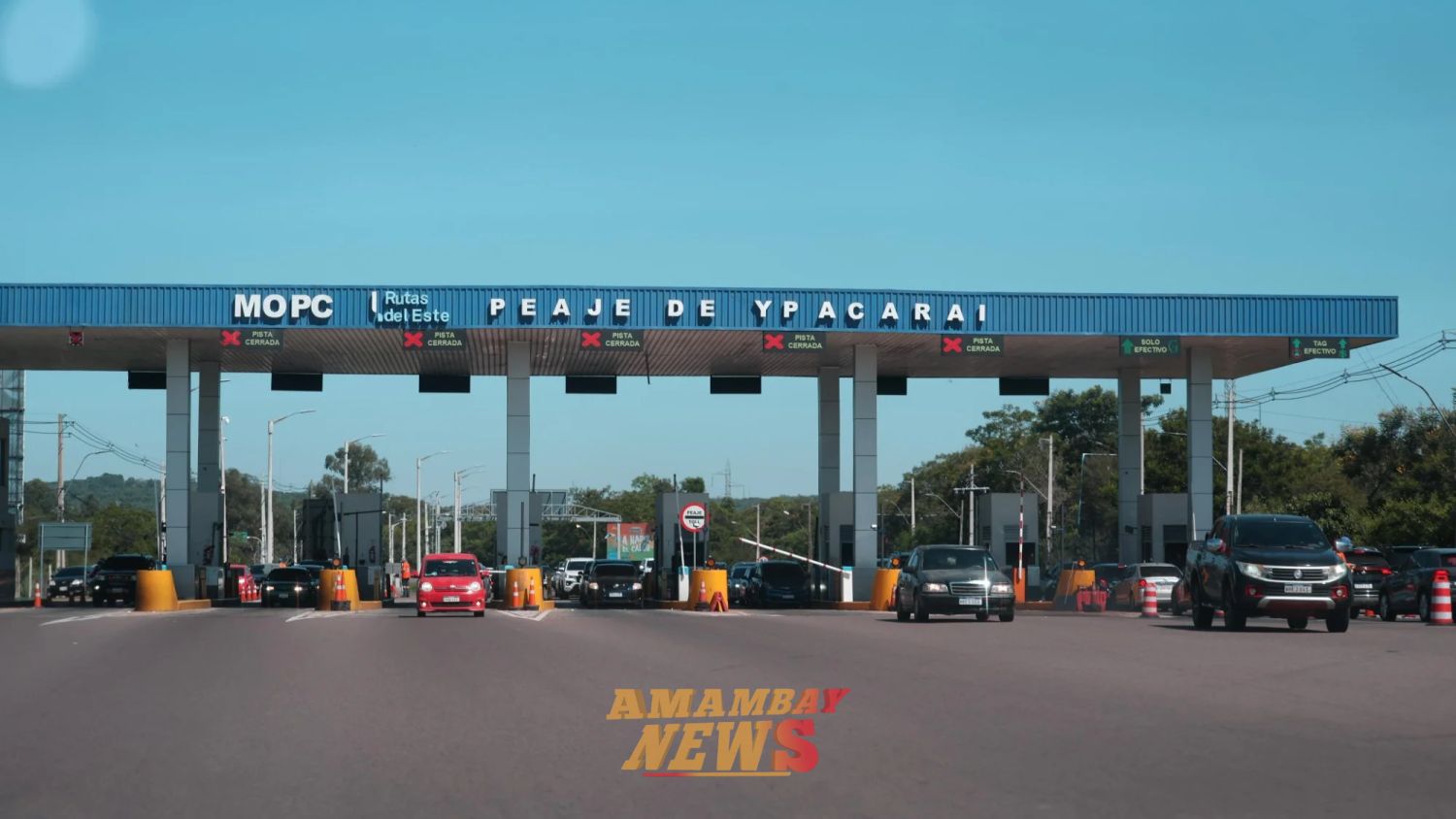 MOPC habilitará un carril más de la ruta PY02 en Ypacaraí para facilitar el regreso a Asunción