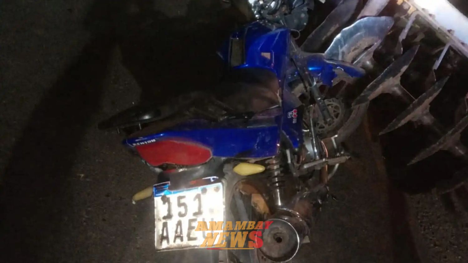 Motociclista muere tras chocar contra maquinaria agrícola en Canindeyú