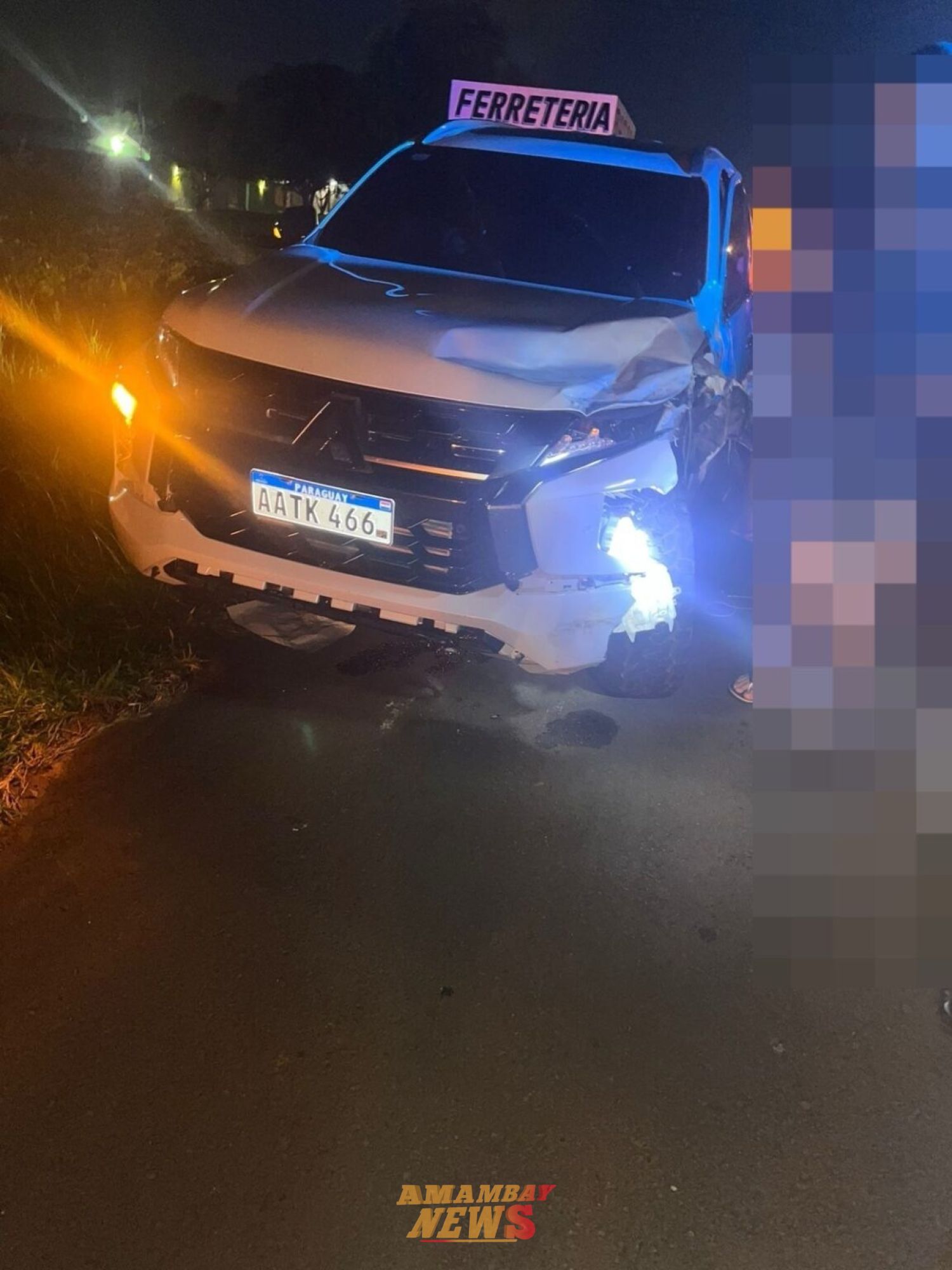 Motociclista fallece tras choque con camioneta en Yby Yaú