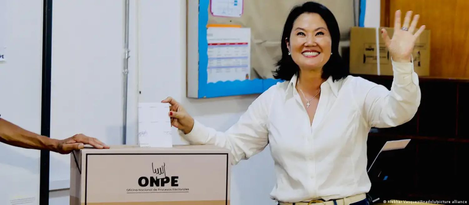 Perú, camino a segunda vuelta con Keiko Fujimori a la cabeza