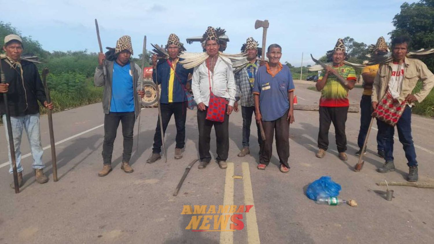 Ayoreos mantendrán bloqueo de ruta en Alto Paraguay en reclamo de víveres y obras paralizadas