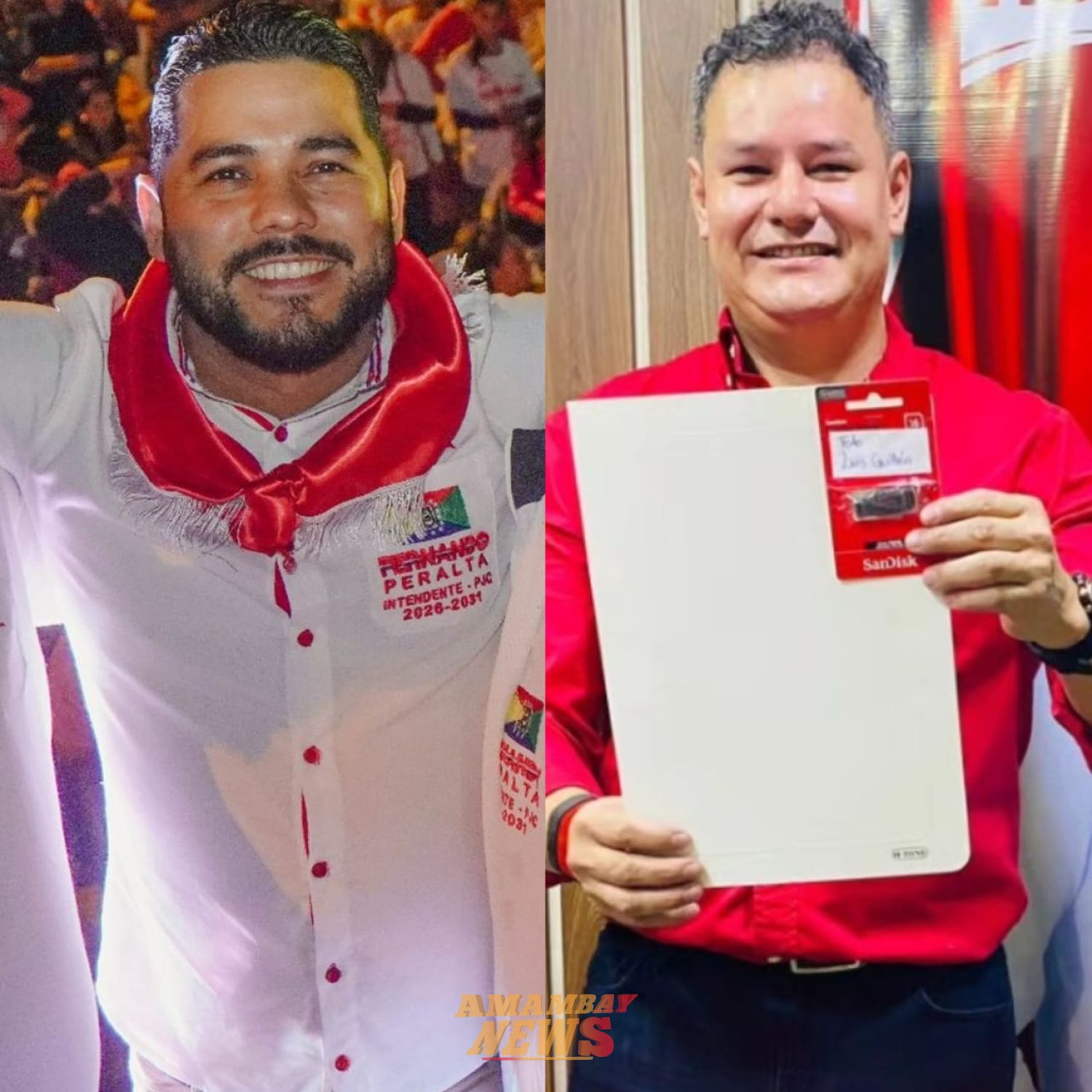 Amplia diferencia a favor de Fernando Peralta en sondeo inicial de internas coloradas en PJC
