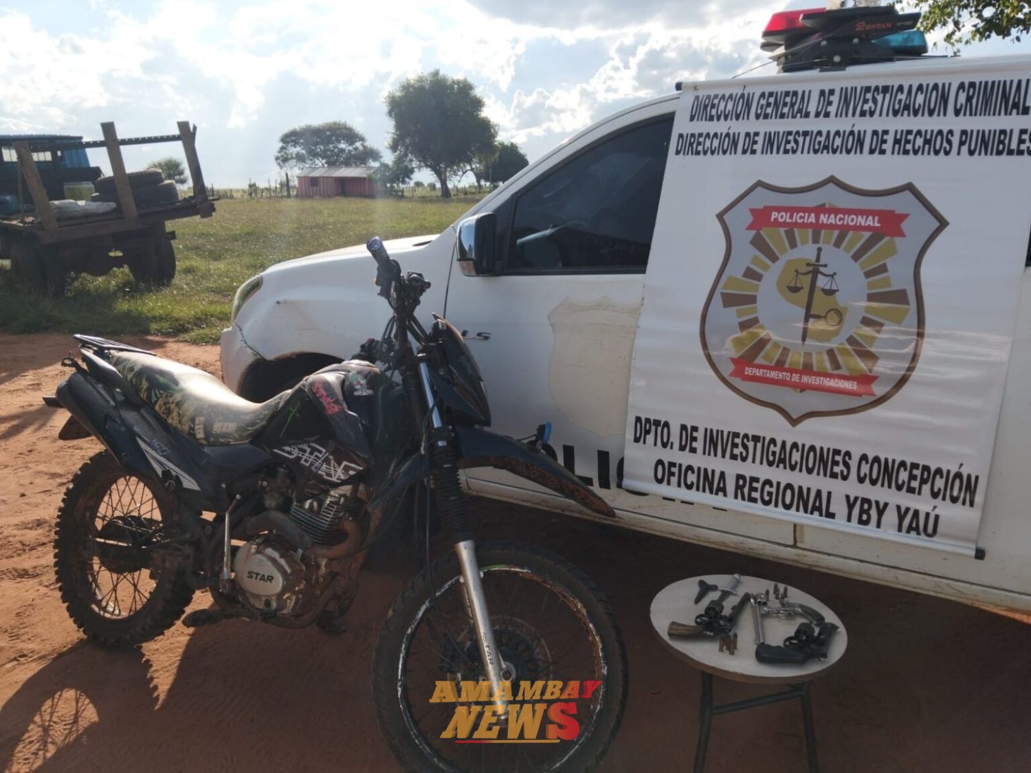 Allanamiento en Arroyito deja armas de fuego y otras evidencias incautadas en causa por homicidio