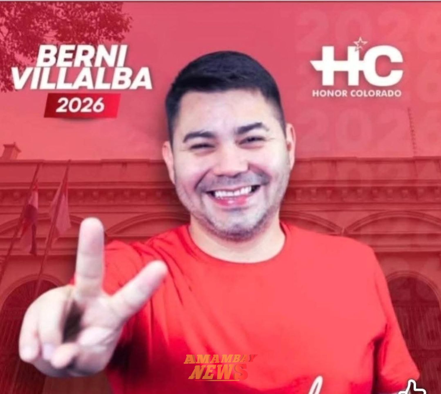 Honor Colorado no abre chapa en Concepción y Berni Villalba es el precandidato oficial