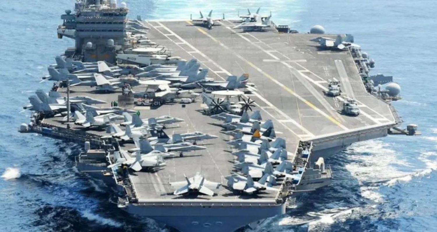 Cuatro mísiles iraníes alcanzaron el portaaviones Abraham Lincoln, según agencia iraní