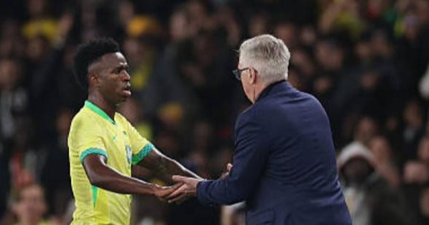 Carlo Ancelotti; “He hablado con Vinicius... Tiene que respetar al entrenador”