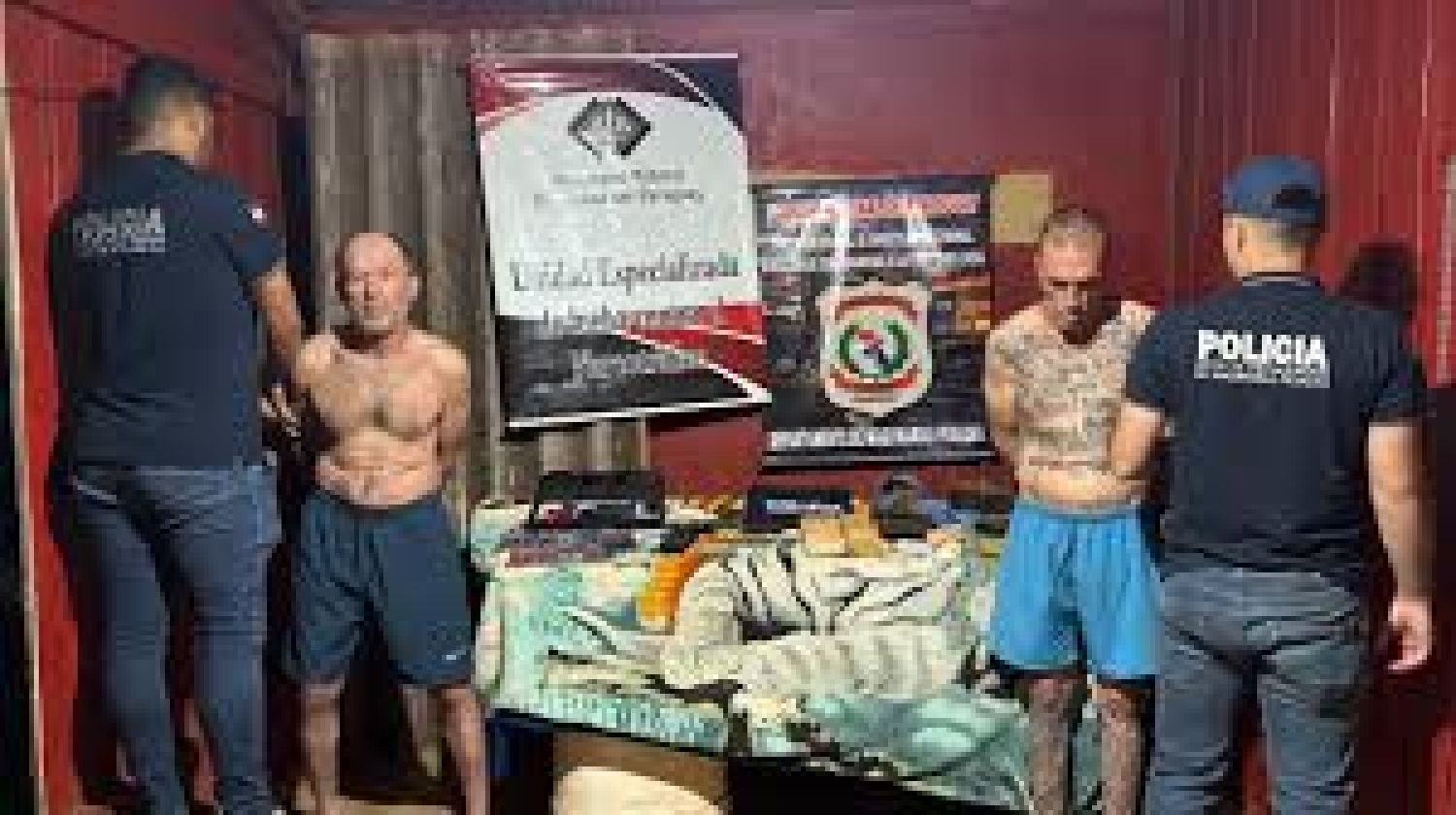 Amambay: 13 vehículos incautados y dos brasileños detenidos en desarmadero clandestino