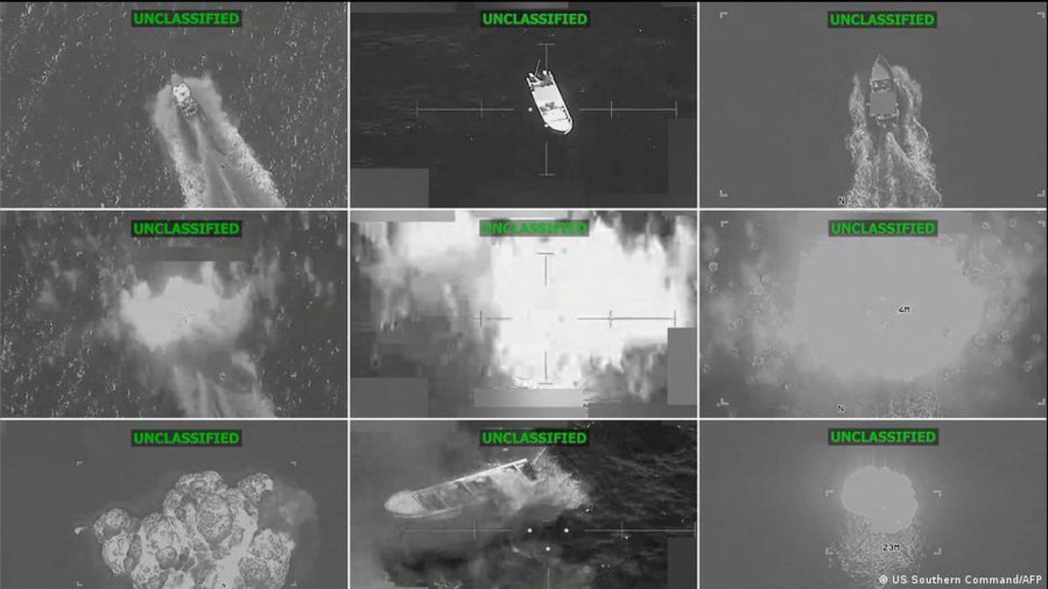 Siguen los bombardeos impunes contra supuestas narcolanchas