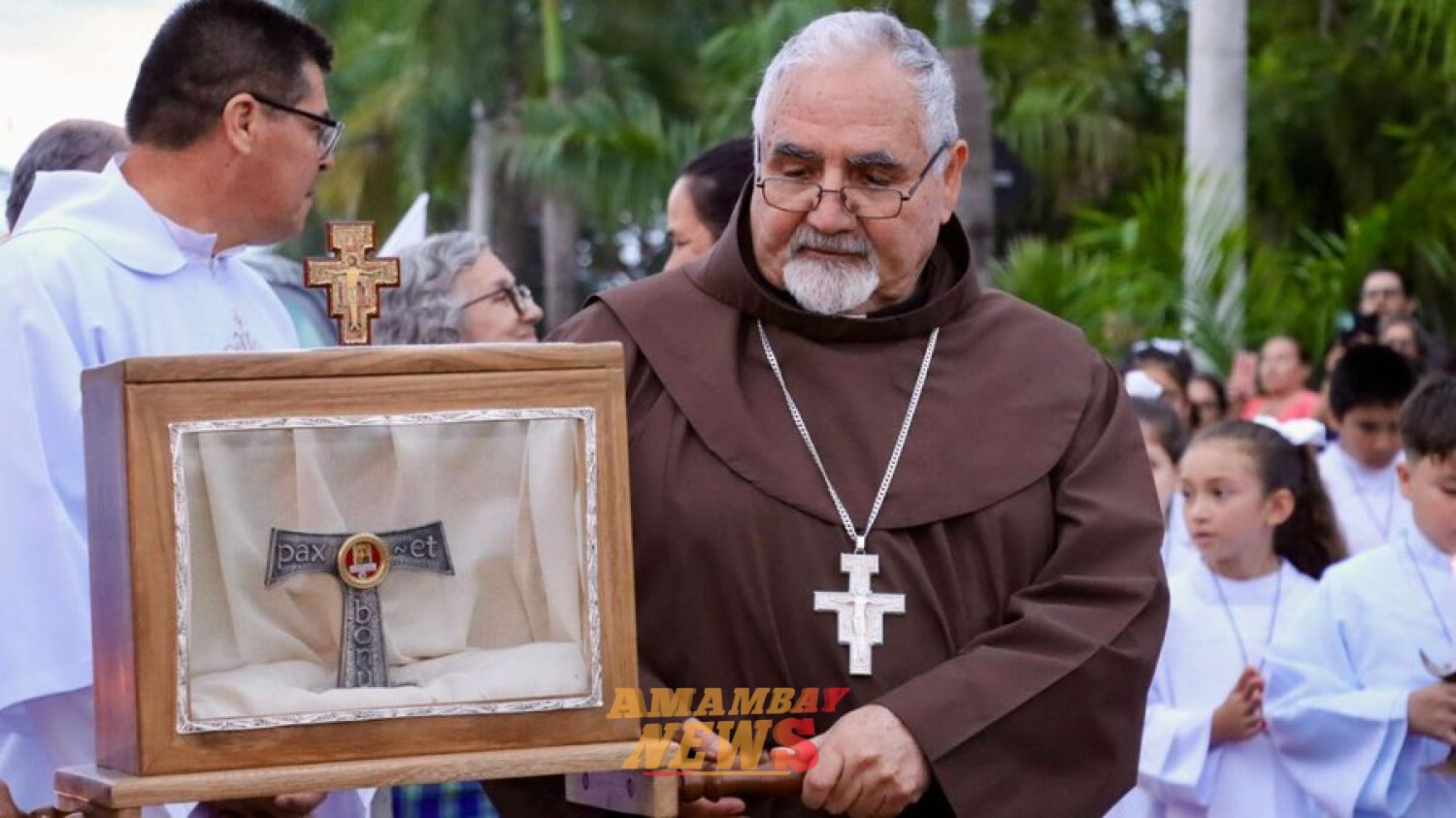 Caazapá recibe con devoción reliquia de San Francisco de Asís