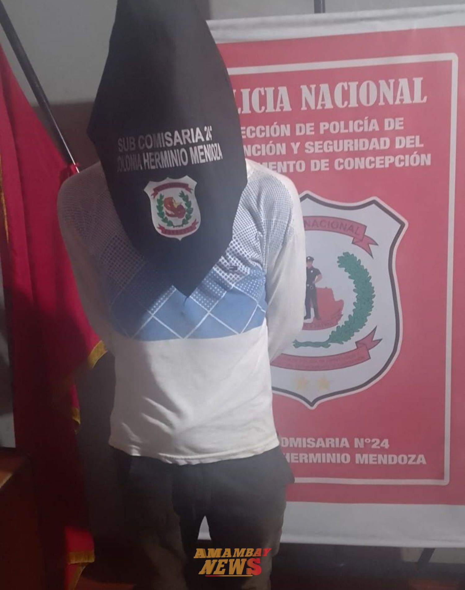 Aprehenden a joven narivo por presunto acoso sexual a una menor en Yby Yaú