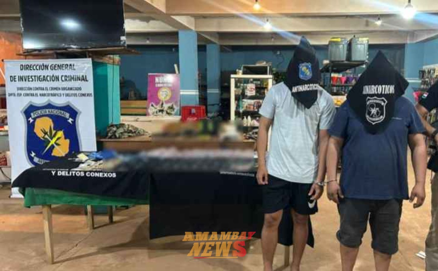 Allanan vivienda en Maracaná: Detienen a dos hombres por presunto narcotráfico