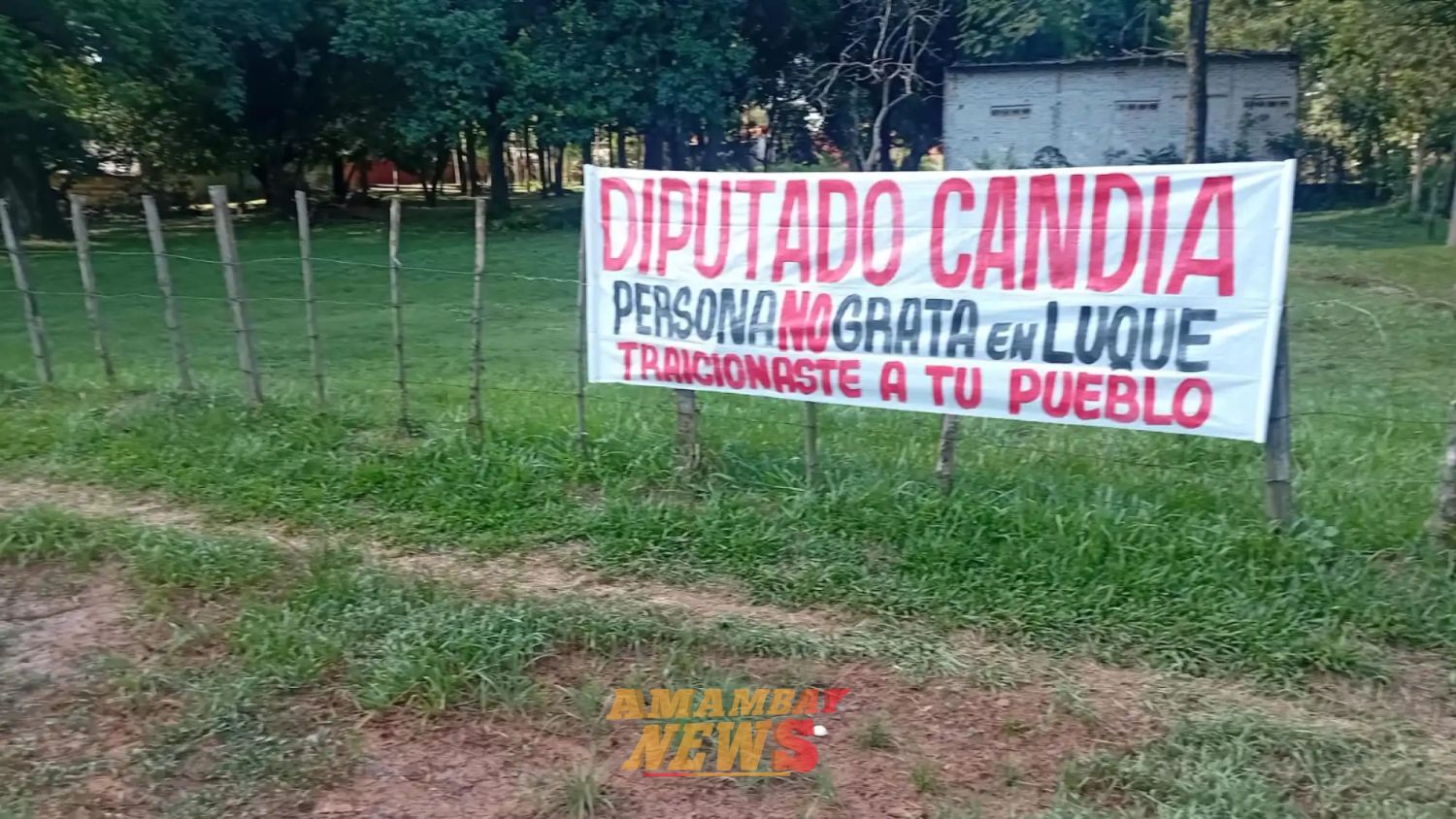 Repudian a diputado Candia por “traicionar al pueblo” en plena campaña para intendente de Luque