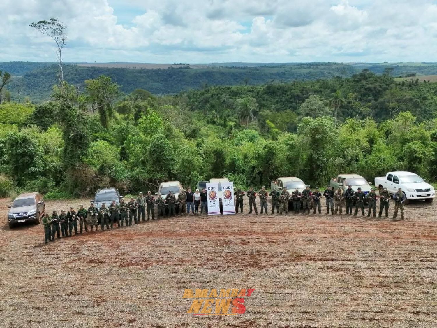 Eliminan 70 hectáreas de marihuana en Tava'i