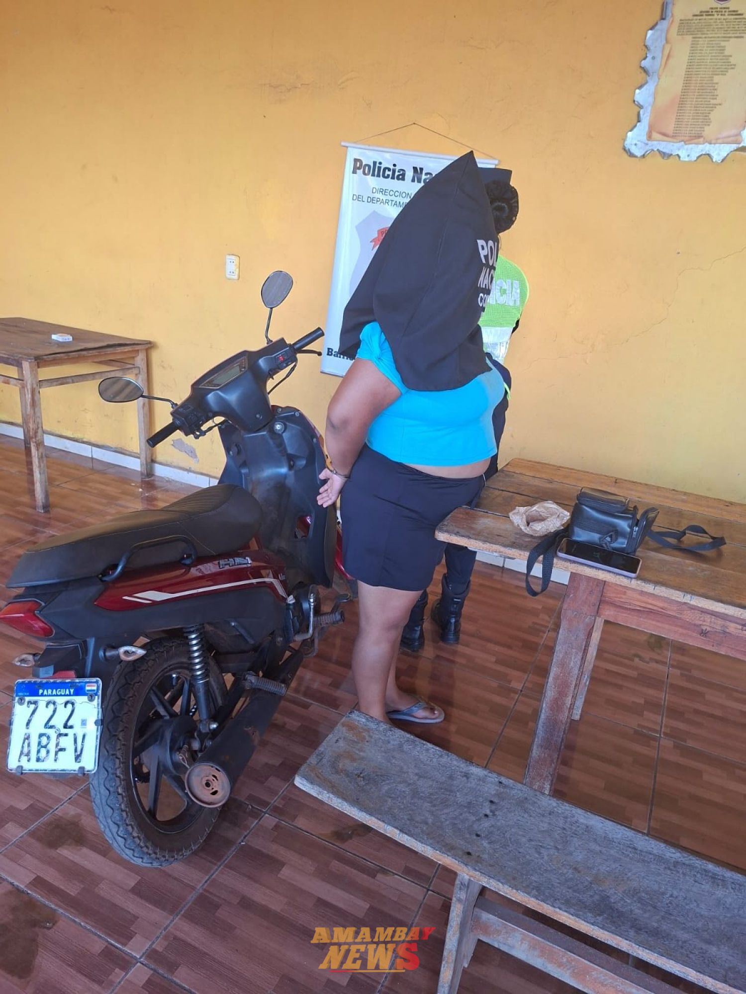 Mujer es aprehendida con presunta cocaína y sin licencia de conducir en Pedro Juan Caballero