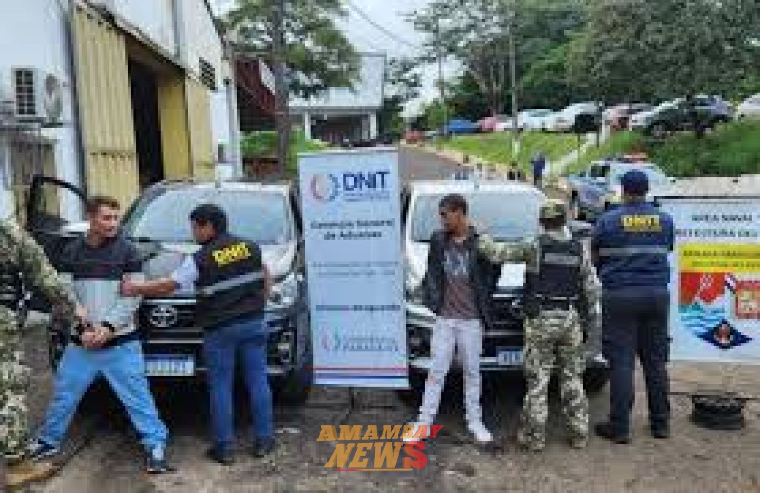 Auge de hurtos de Hilux en la frontera: recuperan dos camionetas y detienen a dos ciudadanos brasileños